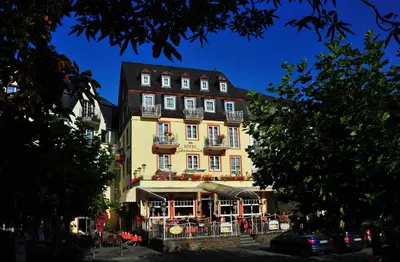 Das Gebäude in dem sich das Hotel befindet