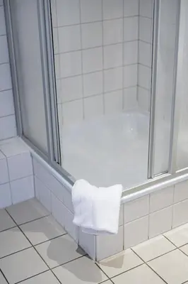 Ein Badezimmer in der Unterkunft Self-Check-In Hotel Constantin