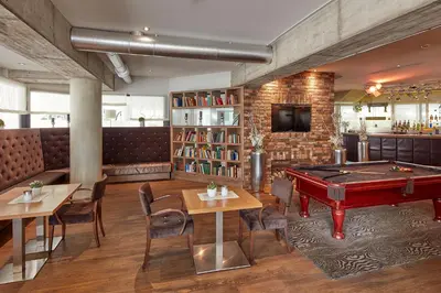 Ein Sitzbereich in der Unterkunft Best Western Hotel Trier City
