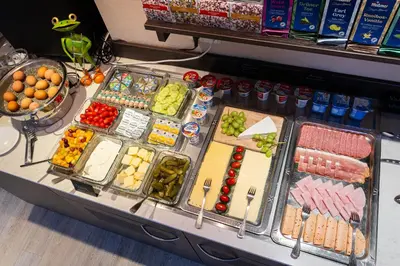 Essen im Hotel oder in der Nähe