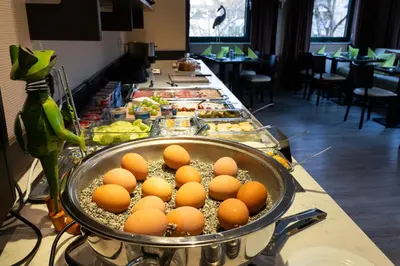 Essen im Hotel oder in der Nähe