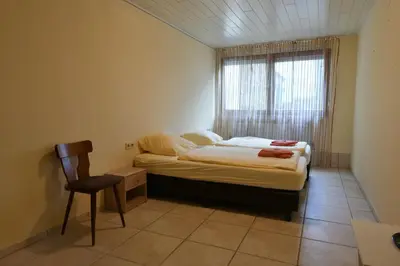 Ein Bett oder Betten in einem Zimmer der Unterkunft Gasthof Zur Grafschaft Veldenz