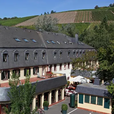 Das Gebäude in dem sich das Hotel befindet