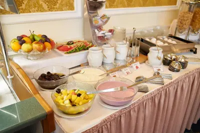Essen im Hotel oder in der Nähe