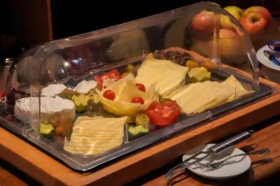 Essen im Hotel oder in der Nähe
