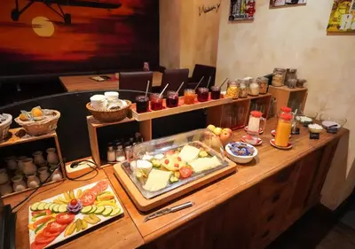 Essen im Hotel oder in der Nähe