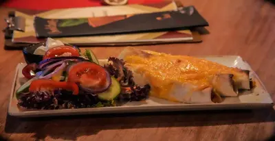 Essen im Hotel oder in der Nähe
