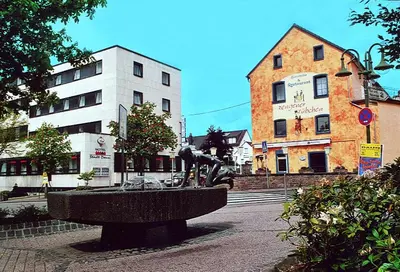 Das Gebäude in dem sich das Hotel befindet