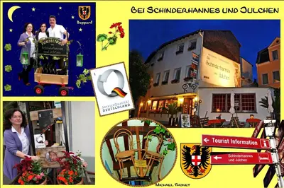 Grundriss der Unterkunft Pension bei Schinderhannes und Julchen