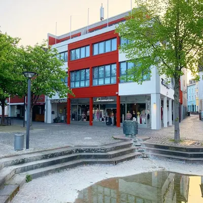 Das Gebäude in dem sich das Hotel befindet