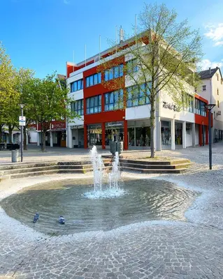 Das Gebäude in dem sich das Hotel befindet
