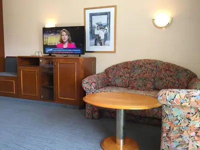 TV/Unterhaltungsangebot in der Unterkunft Hotel am Park
