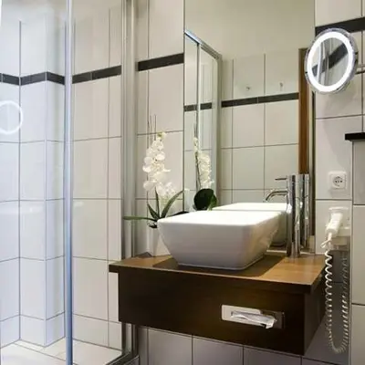 Ein Badezimmer in der Unterkunft Boutique-Hotel Moseltor