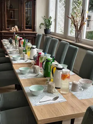 Getränke in der Unterkunft Kurhotel Quellenhof