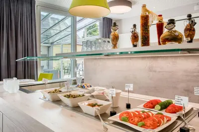 Essen im Hotel oder in der Nähe