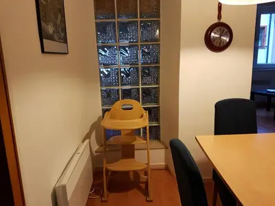 Ein Sitzbereich in der Unterkunft Haus Corray