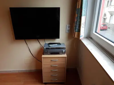 TV/Unterhaltungsangebot in der Unterkunft Haus Corray
