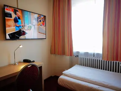 TV/Unterhaltungsangebot in der Unterkunft Hotel Scholz