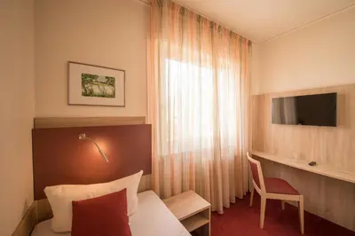 TV/Unterhaltungsangebot in der Unterkunft Hotel Leander
