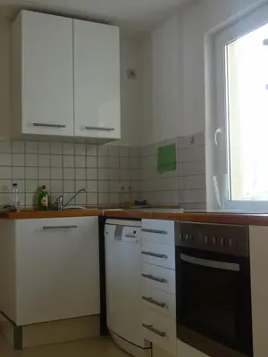 Küche/Küchenzeile in der Unterkunft Haus Moezelblik - schöne Aussicht am Mosel