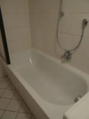 Ein Badezimmer in der Unterkunft Haus Moezelblik - schöne Aussicht am Mosel