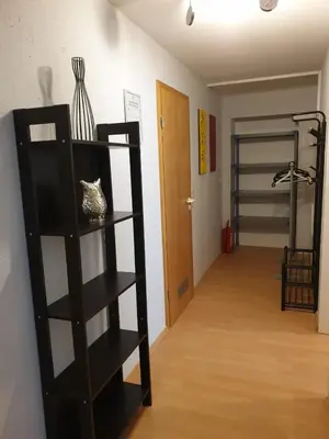 Ein Etagenbett oder Etagenbetten in einem Zimmer der Unterkunft City-Appartement Vogel