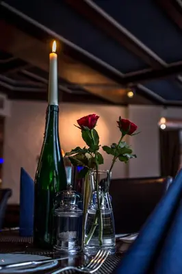 Getränke in der Unterkunft Hotel Blaue Ecke
