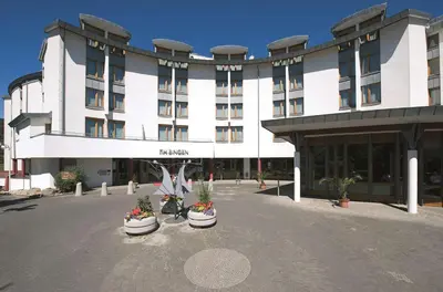 Das Gebäude in dem sich das Hotel befindet