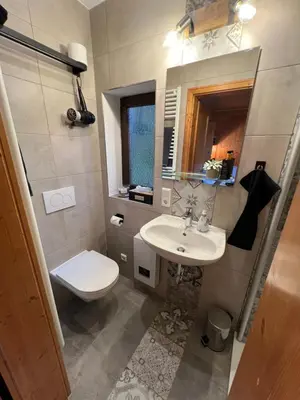 Ein Badezimmer in der Unterkunft Chalet St. Lambertus