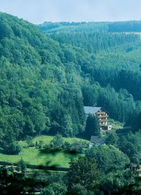 Naturlandschaft in der Nähe des Hotels