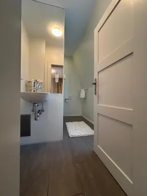 Ein Badezimmer in der Unterkunft Villa Weisser Berg