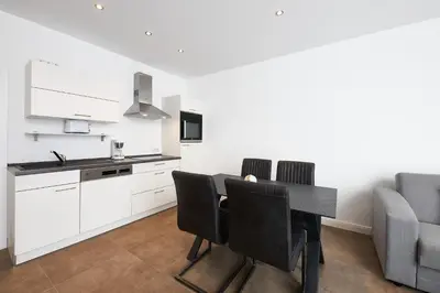 Küche/Küchenzeile in der Unterkunft Wein Ferienhaus Kerner