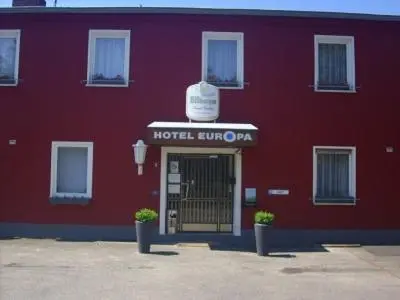 Das Gebäude in dem sich das Hotel befindet