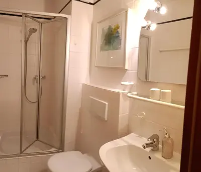 Ein Badezimmer in der Unterkunft Historischer Winzerverein Boutique B&B