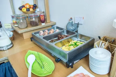 Essen im Hotel oder in der Nähe