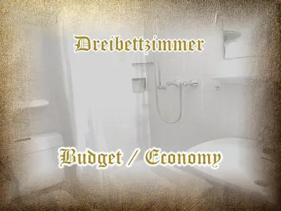 Ein Badezimmer in der Unterkunft Burg-Hotel & Hostel Cochem