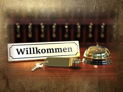 Ein Zertifikat, Auszeichnung, Logo oder anderes Dokument, das in der Unterkunft Burg-Hotel & Hostel Cochem ausgestellt ist