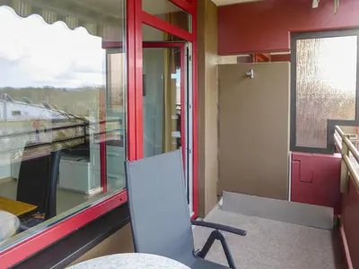 Ein Balkon oder eine Terrasse in der Unterkunft Apartment Ruheoase - B511 by Interhome