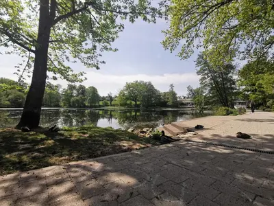 Naturlandschaft in der Nähe des Ferienhauses