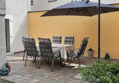 Ein Patio oder anderer Außenbereich in der Unterkunft Ferienhaus Johanna