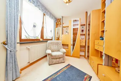 Ein Sitzbereich in der Unterkunft Gasthaus Burkard