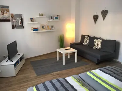 TV/Unterhaltungsangebot in der Unterkunft Ferienwohnungen Stadtgeflüster