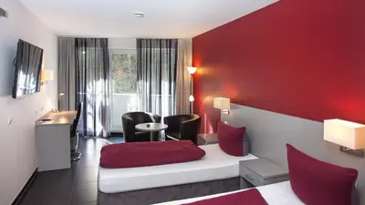 TV/Unterhaltungsangebot in der Unterkunft Hotel Zur Post