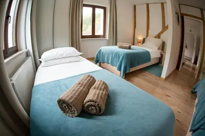 Ein Bett oder Betten in einem Zimmer der Unterkunft The Ring Inn