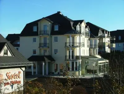 Das Gebäude in dem sich das Hotel befindet
