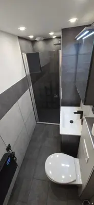 Ein Badezimmer in der Unterkunft Ferienwohnung Nikolaus