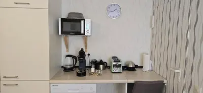 Küche/Küchenzeile in der Unterkunft Ferienwohnung Nikolaus