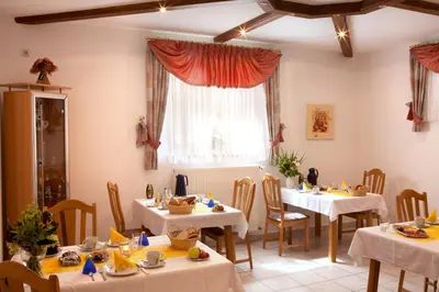 Getränke in der Unterkunft Ferienweingut Klaus Thiesen Gästezimmer und Apartments