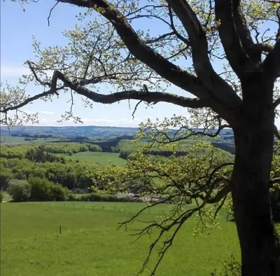 Naturlandschaft in der Nähe des Ferienhauses