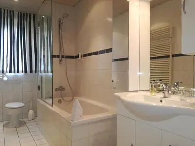 Ein Badezimmer in der Unterkunft Top Ferienwohnung Krämer